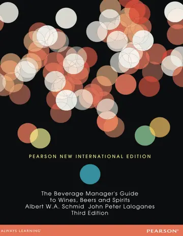 Cover of The Beverage Manager's Guide to Wines, Beers and Spirits