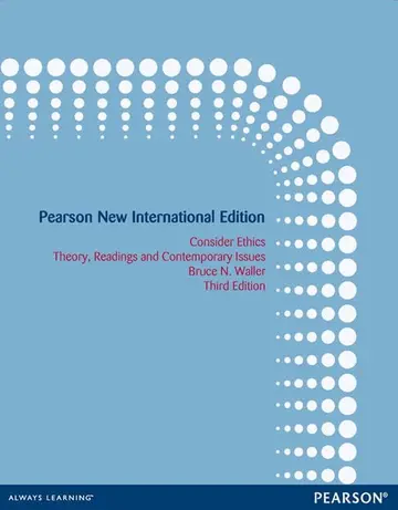 Cover of Consider Ethics