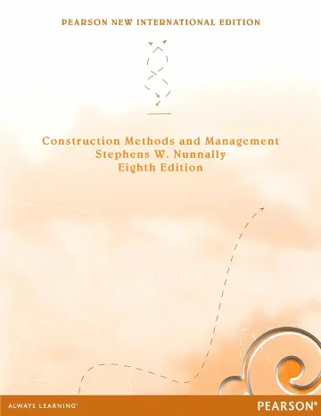 Cover of Construction Methods and Management