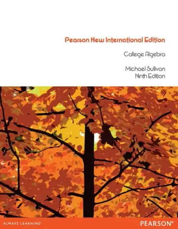 Cover of College Algebra