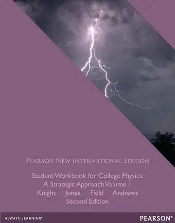 Cover of Student Workbook for College Physics
