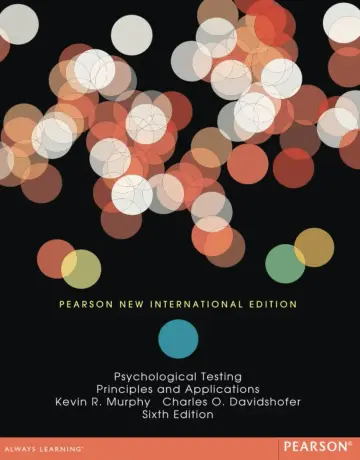 Cover of Psychological Testing