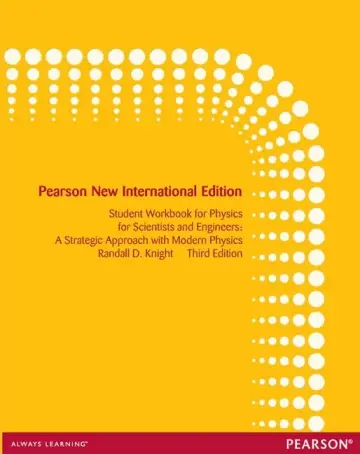 Cover of Student Workbook for Physics for Scientists and Engineers