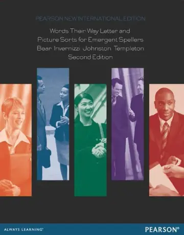 Cover of Words Their Way Letter and Picture Sorts for Emergent Spellers