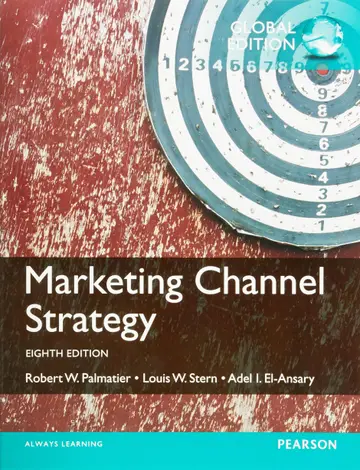 Cover of Marketing Channel Strategy, 8Th Edn