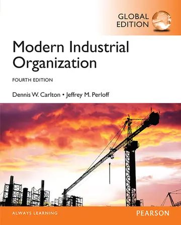 Cover of Modern Industrial Organization, Global Edition