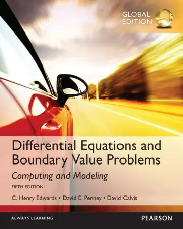 Cover of Differential Equations and Boundary Value Problems