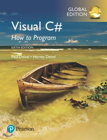 Cover of Visual C# How to Program, Global Edition