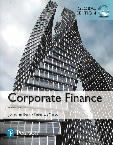 Cover of Corporate Finance, Global Edition 4