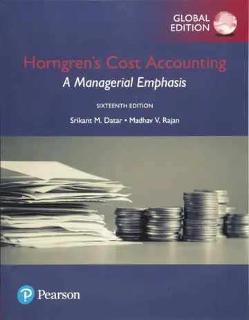 Cover of Horngren's Cost Accounting
