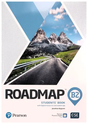 Cover of Roadmap B2 Students Book with Digital Resources & App