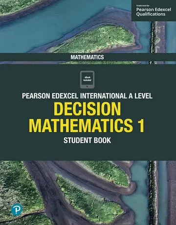 Cover of Pearson Edexcel International A Level Mathematics Decision Mathematics 1 Student Book