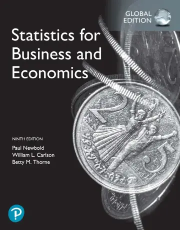 Cover of Statistics for Business and Economics, Global Edition