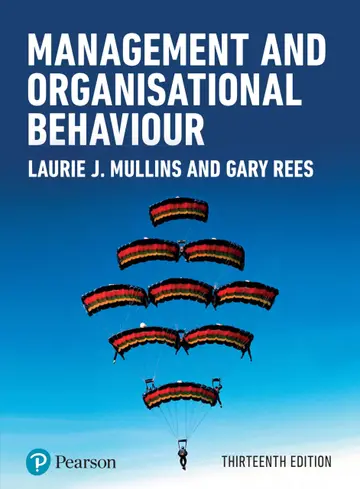Cover of Management and Organisational Behaviour