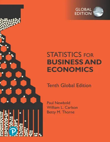 Cover of Statistics for Business and Economics, Global Edition