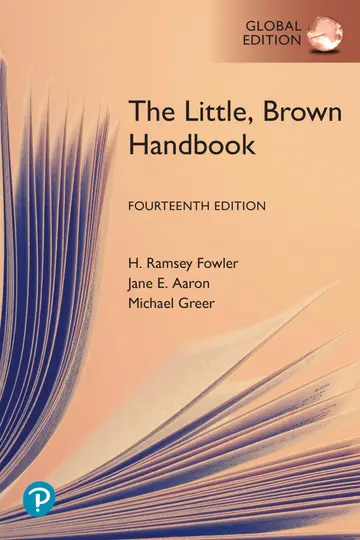 Cover of Little, Brown Handbook, The, Global Edition