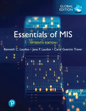 Cover of Essentials of MIS, Global Edition