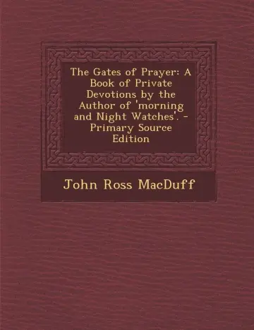Cover of The Gates of Prayer