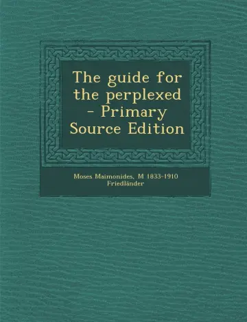 Cover of The Guide for the Perplexed