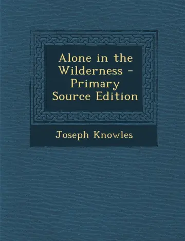 Cover of Alone in the Wilderness