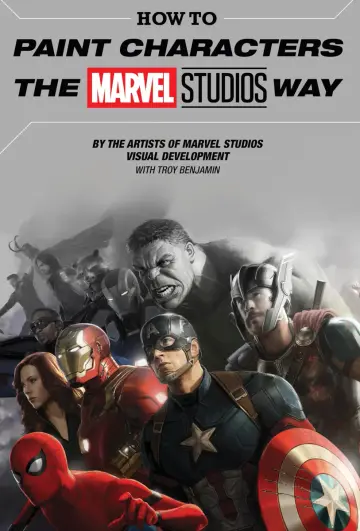 Cover of How to Paint Characters the Marvel Studios Way