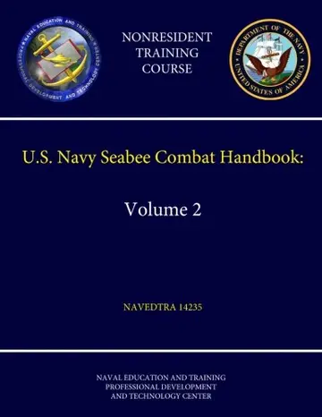Cover of U.S. Navy Seabee Combat Handbook