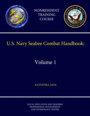 Cover of U.S. Navy Seabee Combat Handbook