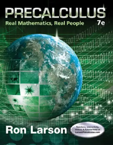 Cover of Precalculus
