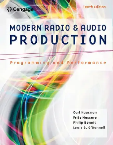 Cover of Modern Radio and Audio Production