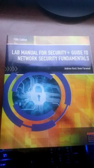 Cover of Lab Manual for Security+ Guide to Network Security Fundamentals, 5th