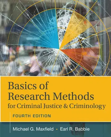 Cover of Basics of Research Methods for Criminal Justice and Criminology