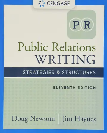 Cover of Public Relations Writing