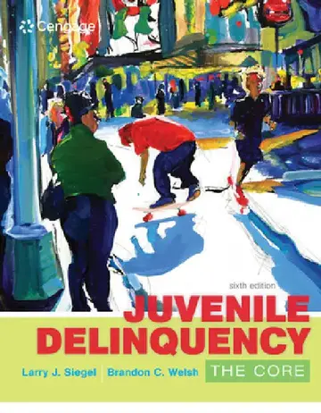 Cover of Juvenile Delinquency