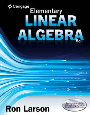 Cover of Elementary Linear Algebra