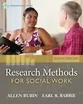 Cover of Research Methods for Social Work