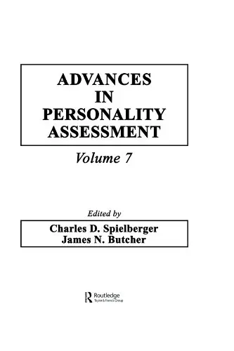 Cover of Advances in Personality Assessment