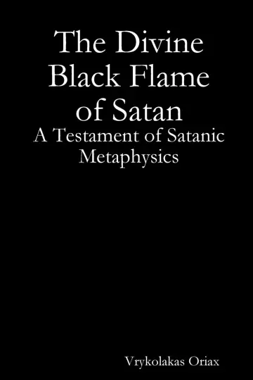 Cover of The Divine Black Flame of Satan