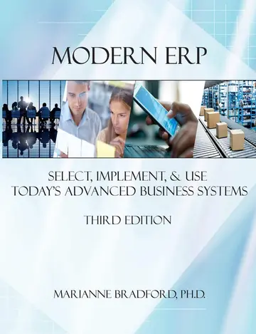 Cover of Modern ERP
