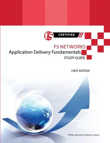Cover of F5 Networks Application Delivery Fundamentals Study Guide - Black and White Edition