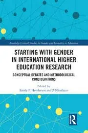 Cover of Starting with Gender in International Higher Education Research