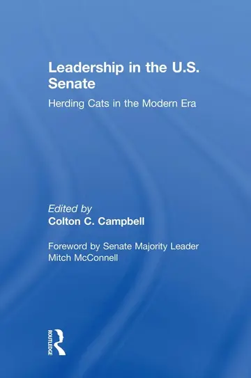 Cover of Leadership in the U.S. Senate