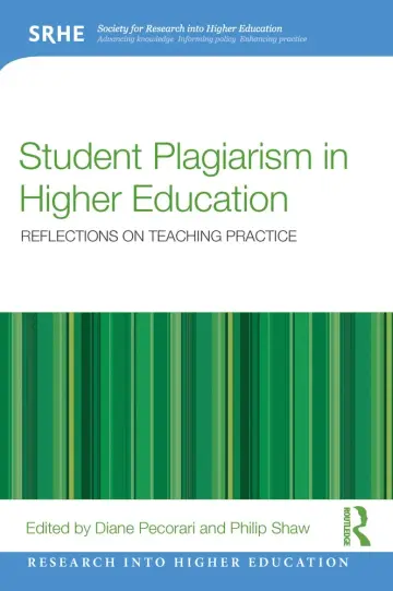 Cover of Student Plagiarism in Higher Education