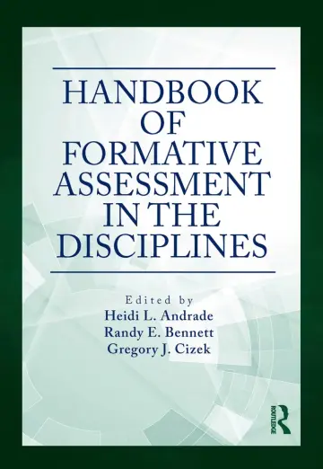 Cover of Handbook of Formative Assessment in the Disciplines