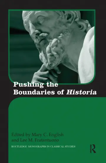 Cover of Pushing the Boundaries of Historia