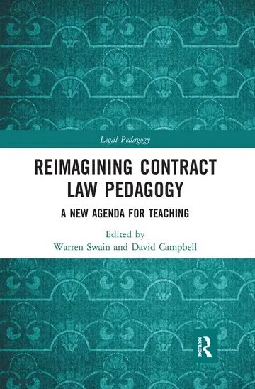 Cover of Reimagining Contract Law Pedagogy