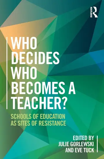 Cover of Who Decides Who Becomes a Teacher?