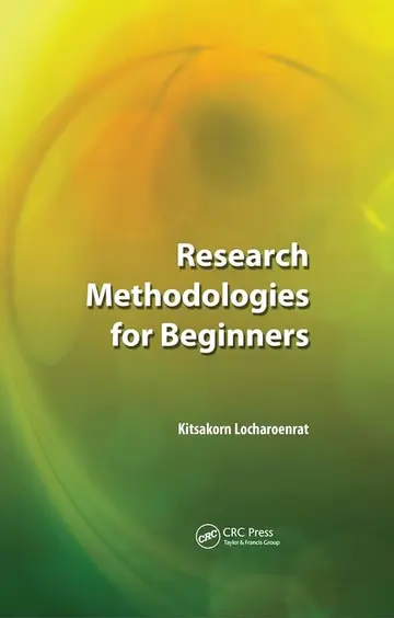 Cover of Research methodologies for beginners