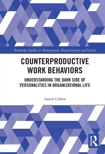 Cover of Counterproductive work behaviors