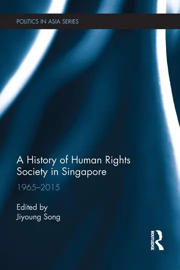 Cover of A History of Human Rights Society in Singapore