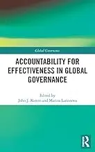 Cover of Accountability for Effectiveness in Global Governance